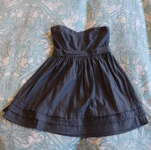 Short Strapless Summer Dress